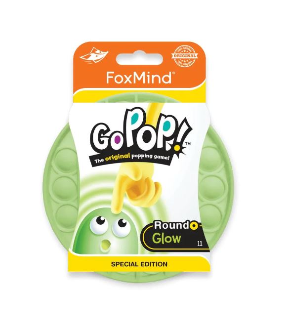 Gioco Pop It Fox Mind Roundo Tie Dye – Push Pop It Silicone, 1-2 Giocatori, Età 5+, Versione Italiana